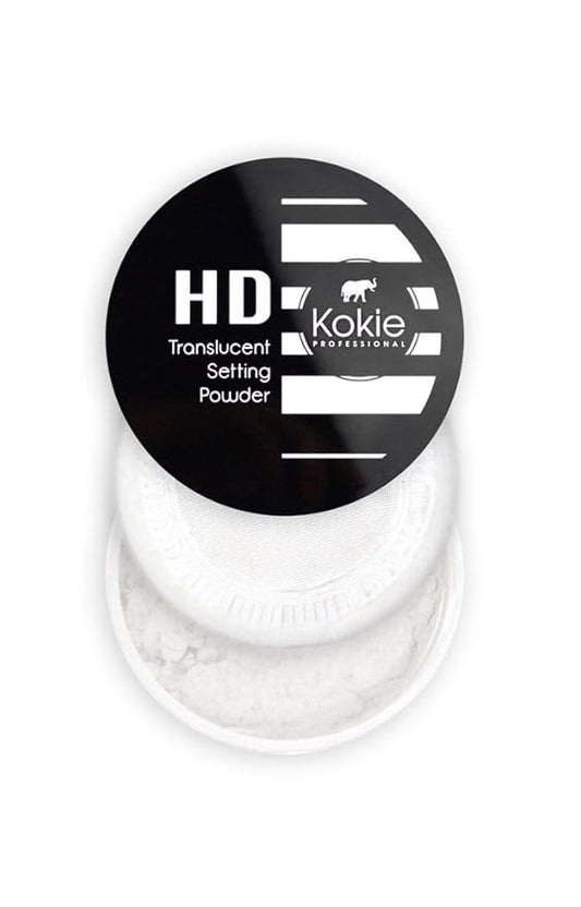 Kokie Cosmetics Setting Powders, HD Setting Powder - Colorless, 0.18 Ounce-BrightBean Baby