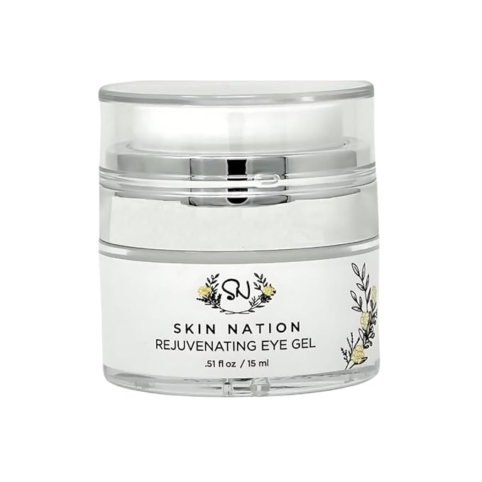 Revitalizing Under Eye Cream, Under Eye Brightener with Plant Based Actives that Boosts Collagen, Eye Cream for Dark Circles Diminishes Fine Lines and Creates Firm Radiant Skin, Eye Cream Anti Aging-BrightBean Baby