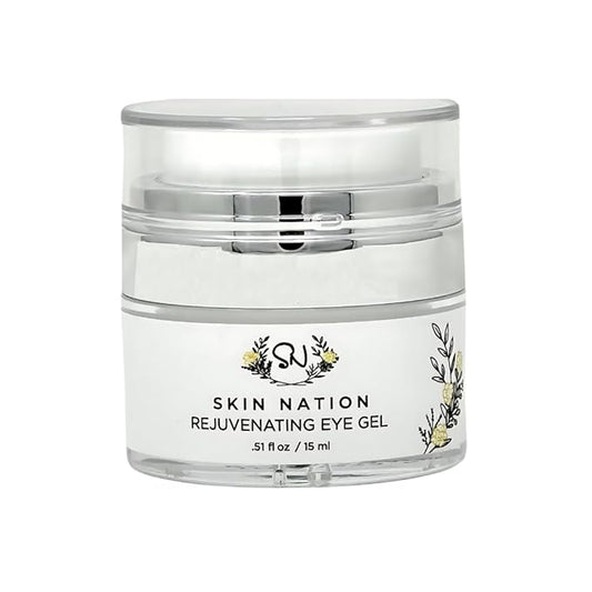 Revitalizing Under Eye Cream, Under Eye Brightener with Plant Based Actives that Boosts Collagen, Eye Cream for Dark Circles Diminishes Fine Lines and Creates Firm Radiant Skin, Eye Cream Anti Aging-BrightBean Baby