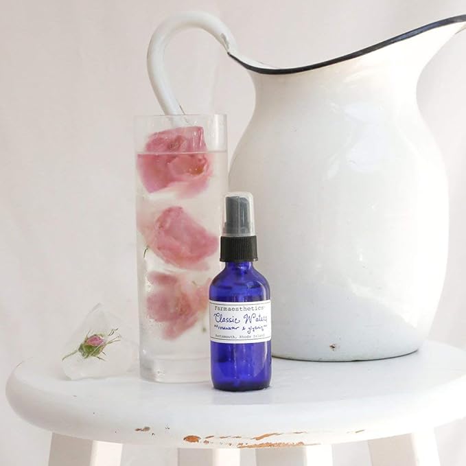 Farmaesthetics Classic Waters Rosewater and Glycerin (2 fl oz) | Ethically Sourced Sustainable Beauty | Clean, All Natural, Small Batch Skincare-BrightBean Baby