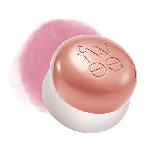 Lip&Cheek Blurry Pudding Pot | Just me Moment - Oh! | Makeup Blush, Buildable Lightweight, Multi-Use Soft Matte Finish | 5g-BrightBean Baby
