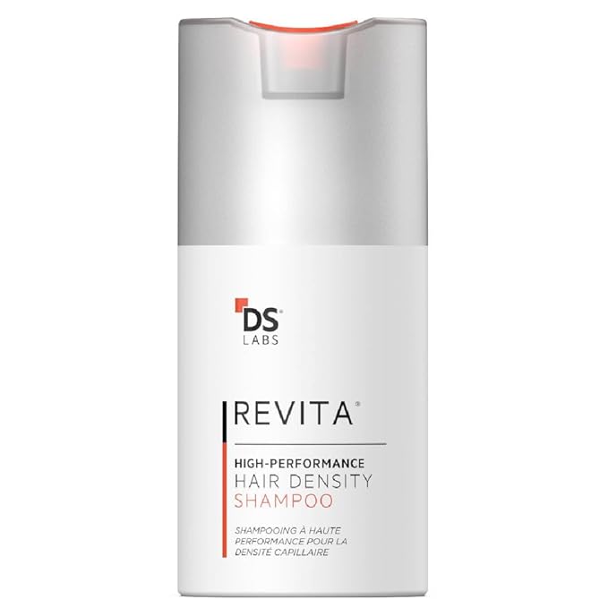 DS Labs Revita Shampoo Travel Size – High-Performance Hair Density Shampoo, Volumizing & Thickening, Fuller, Healthier-Looking Hair, Sulfate & Silicone Free, For Men & Women, 100mL-BrightBean Baby