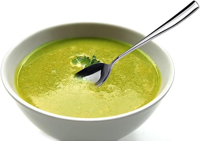 16-Piece Dinner Spoons, Stainless Steel, 8.27 Inch