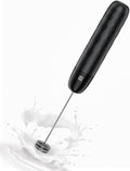Maestri House Rechargeable Milk Frother, LunaFro Mini Handheld Electric Foam Maker Detachable Stainless Steel Whisk Drink Mixer Foamer Mini Blender for Matcha, Lattes, Cappuccino, No Stand