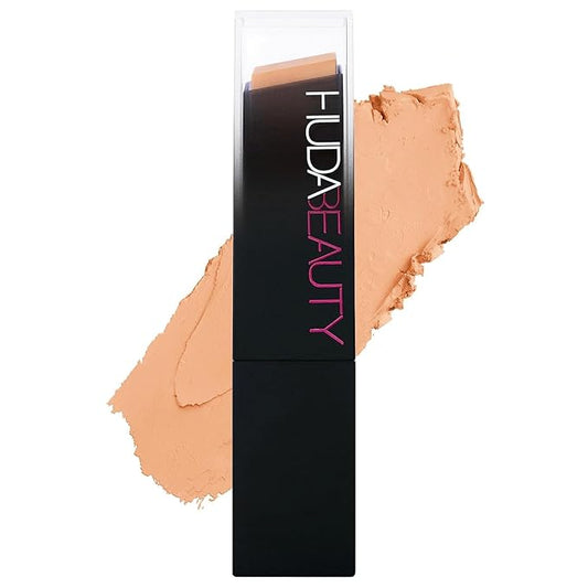 HUDA BEAUTY #FauxFilter Skin Finish Buildable Coverage Foundation Stick 330N Butter Pecan-BrightBean Baby