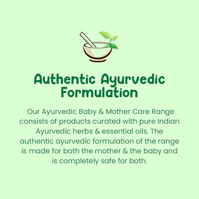 Stretch Mark Massage Oil, 14 Herbal Oils - Kachur, Jiwanti, Peepal and Nariyala, 100ml-BrightBean Baby