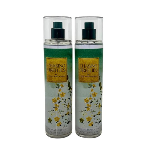 Bath & Body Works Chasing Fireflies Fine Fragrance Mist 8 fl oz - Pack of 2-BrightBean Baby