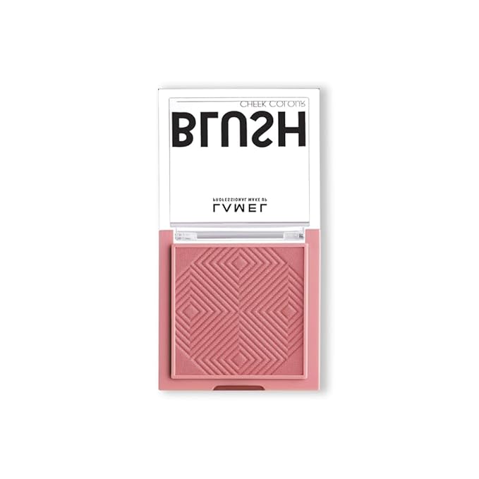 Lamel Pink Blush Cheek Color Mini - Blendable Natural Blush Powder - Enhances & Defines Shapes & Features - Contouring Powder Blush - 4 Universal Shades - № 405 (Pink Blossom) - 3.8g / 0.13 oz-BrightBean Baby