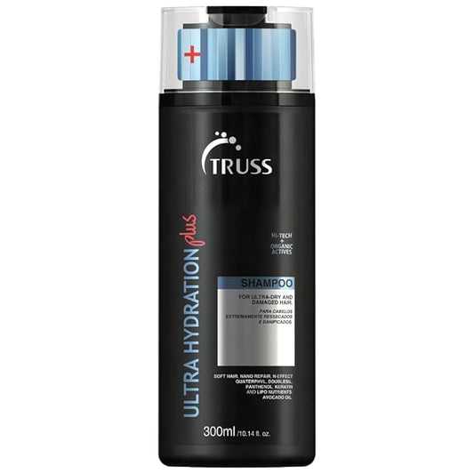 TRUSS Ultra Hydration PLUS Shampoo - For Color and Chemical Treated Hair - Restores Elasticity, Revitalizes, Adds Body & Shine to All Hair Types & Textures-BrightBean Baby