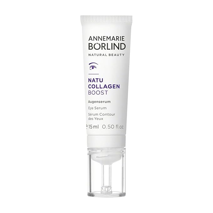 ANNEMARIE BÖRLIND - NATU COLLAGEN Eye Serum - firming, refreshing and radiant eye care, with botanical collagen and plant-based protein, under eye serum, 0.50 Fl. Oz.-BrightBean Baby
