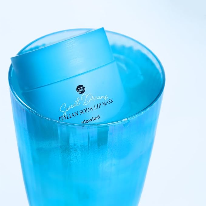 Sweet Dreams Lip Mask-Nourishing, Plumping and Hydrating Lip Balm | Vegan Lip Sleeping Mask | Hyaluronic Acids + Vitamin C + Shea Butter + Antioxidants l Italian Soda - 0.7 oz-BrightBean Baby