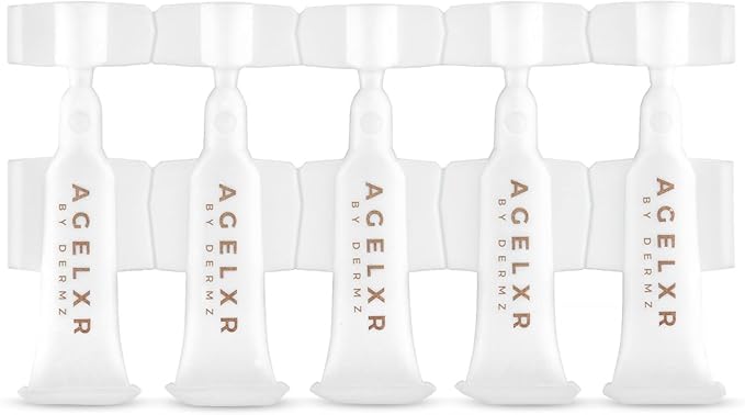 AGELXR - Instant Wrinkle Remover - Quickly Tightens Wrinkles, Fine Lines and Diminishes Puffy Eyes. Instant Facelift Serum - Anti-Aging Formula with Argireline® (30 Vials)-BrightBean Baby