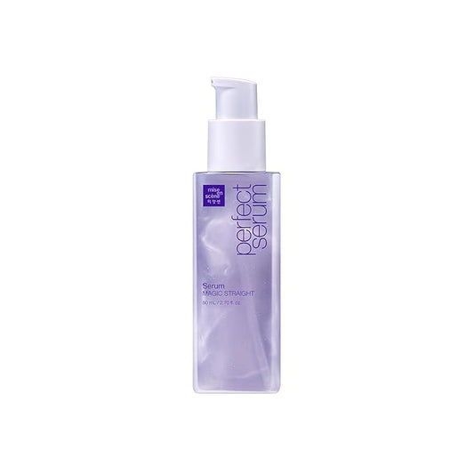 Mise En Scene Magic Straight Perfect Serum - Anti Frizz Hair Straightening Serum with heat protectant for straightener, hair tamer oil, Coconut Oil for Smooth, Silky, and Shiny Hair, 2.71 Fl Oz-BrightBean Baby