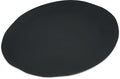 Carlisle FoodService Products Ridge Reusable Plate Rimless Plate for Home and Restaurant, Melamine, 11 Inches, Slate, (Pack of 12)