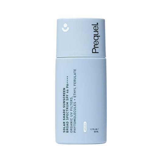 Skin Solar Shade - Moisturizing Face Sunscreen SPF 46 PA++++ Broad Spectrum UV Protection. Hydrating Sunblock for Dry Skin. Lightweight Travel Size Sun Protection, 1.7oz-BrightBean Baby