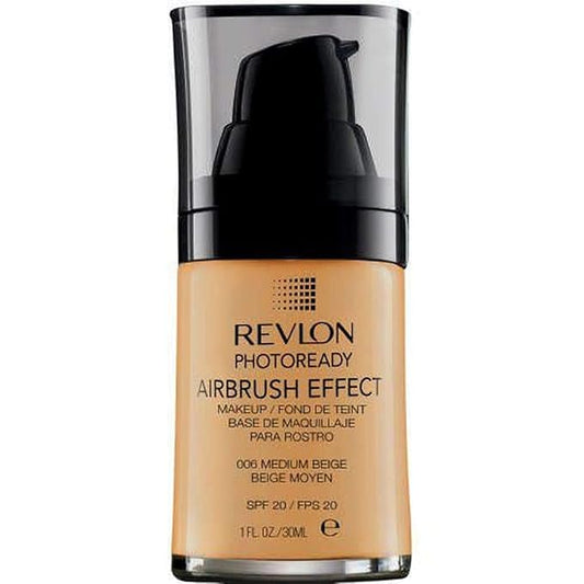 Revlon Photoready Medium Beige Airbrush Effect Makeup, 30 ml-BrightBean Baby