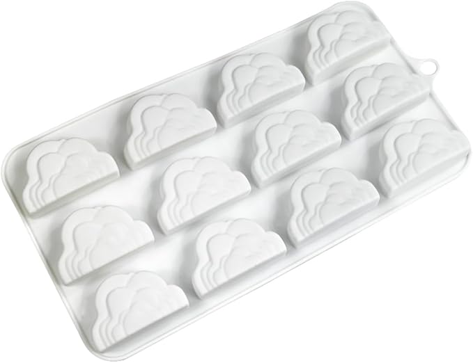 mostsom Silicone Mold Savarin Chocolate Molds Star Mountain Mousse Cake Mold DIY Bakeware Molds (B_8.88x4.6x0.6 inch)