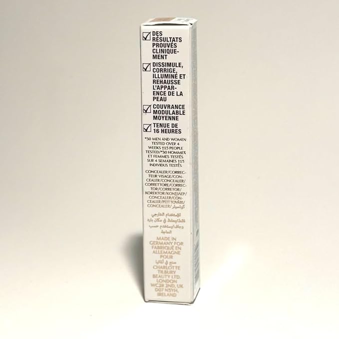 Charlotte Tilbury Beautiful Skin Radiant Concealer 11.75 Tan 0.25oz/7.2g-BrightBean Baby