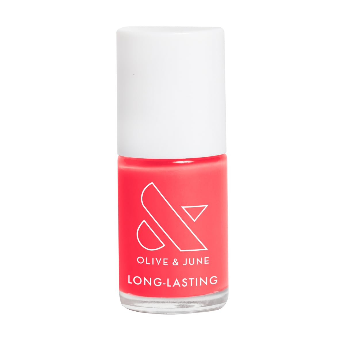 Olive & June Long Lasting Nail Polish | Gel-Like Finish No Lamp Needed | Lasts up to 10 days | Salon-Quality Color at Home | Vegan Cruelty-Free Chip-Resistant Shine |Maine Character Energy Lobster Red-BrightBean Baby