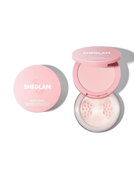SHEGLAM Insta-Ready Face Powder Loose Under Eye Setting Powder-Bubblegum-BrightBean Baby