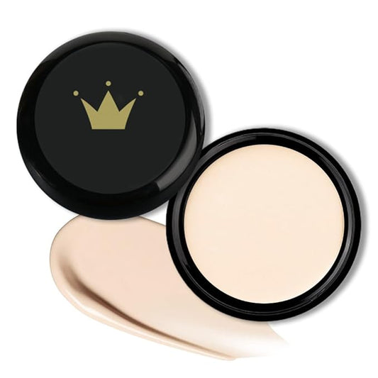 Kaely Color Correcting Concealer,Cream Pot Concealer Full Coverage,under Eye Concealer Palette for Conceals Dark Circles,Waterproof Foundation Face Makeup,02 Fair-BrightBean Baby