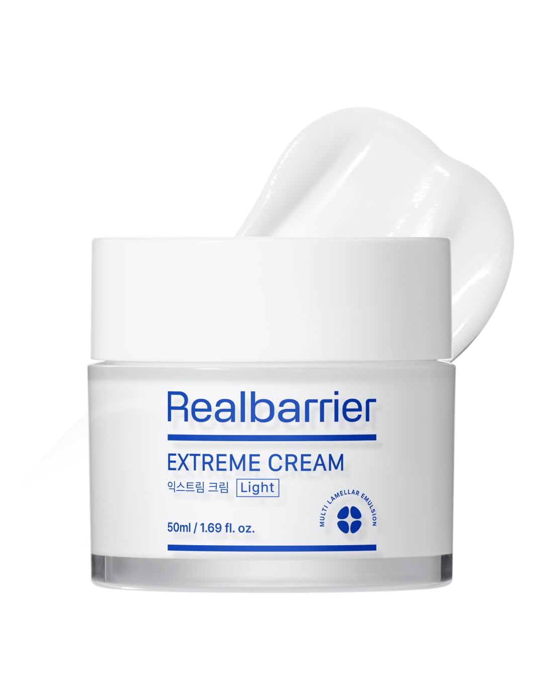 Real Barrier | Extreme Cream Light | Lightweight Daily Soft Face Moisturizer | Facial Moisturizing Cream with Hyaluronic Acid & Ceramides | Sensitive Skin Barrier Korean Skin Care | 1.69 fl oz (50ml)-BrightBean Baby