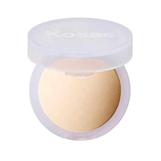 Kosas Cloud Set Face Setting Powder | Smoothing Shine Control, Soft, Sheer Setting Translucent Makeup Finish, Portable & Long-Lasting (Sheer Light)-BrightBean Baby