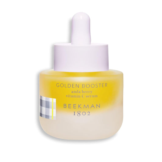 Beekman 1802 Golden Booster Amla Berry Face Serum - Fragrance Free - 0.5 fl oz - Plant-Based Vitamin C Alternative - Good for Sensitive Skin - Cruelty Free-BrightBean Baby