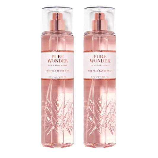 Bath and Body Works Fine Fragrance Mist - Value Pack Lot of 2 (Pure Wonder)-BrightBean Baby