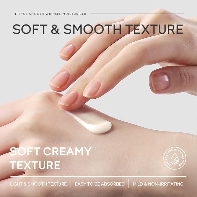 Anti Aging Skin Care Set, 1% Retinol Dark Spot Remover for Face with Face Serum & Moisturizer, Travel Size Skincare Set for Women, Reduce Wrinkles, Firm & Hydrate for All Skin Types-BrightBean Baby