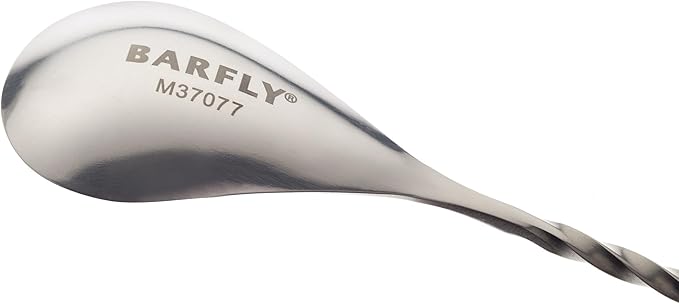 Barfly Bar Spoon with Teaspoon End, 12 1/4" (31.1 cm), Stainless Steel