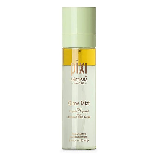 Pixi Beauty Glow Mist | All-Over Mist For Luminous Complexion | Set & Refresh Makeup | Hydrate Skin With 21 Natural Oils, 160ml-BrightBean Baby