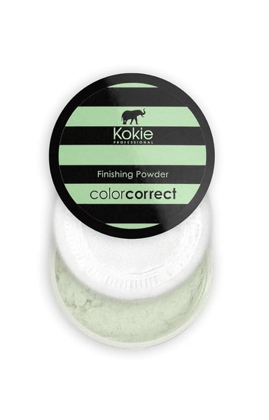 Kokie Cosmetics Setting Powders, Green - Redness Correction, 0.18 Ounce-BrightBean Baby