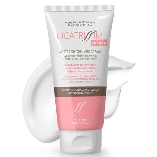 Cicatrissim White Stretch Mark Fade and Removal Cream - Innovative Formula With Pure and Powerful Natural Ingredients From Brazilian Flora - For All Skin Types.-BrightBean Baby