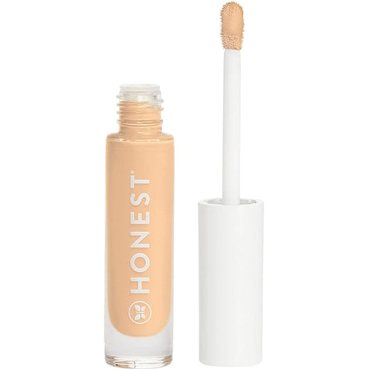 Honest Beauty Fresh Flex Concealer with Niacinamide + Vitamin E + Hyaluronic Acid | Vegan + Cruelty free | Sand, 0.17 fl oz-BrightBean Baby