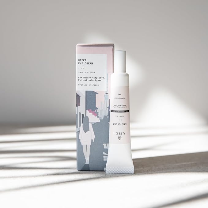 Japanese Anti Aging Firming Eye Cream - Anti Wrinkles & Puffiness - Minimize Bags Under Eyes Fine Lines & Dark Circles - Hydrating and Brightening with Collagen & Arginine (0.35 Fl Oz -10 g)-BrightBean Baby