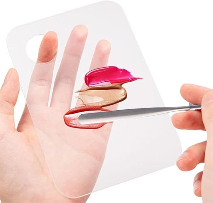 Stainless Steel Nail Art Spatula Cosmetic Makeup Palette Spatula Spoon Cream Stirring Rod Mixing Tool Manicure Accessories For Women-BrightBean Baby