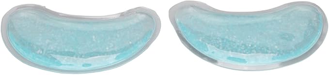 Asixxsix Gel Ice Pack, Reusable Cooling Eye Pads, Hot Cold Compress Leakage Proof Portable Soft and Skin Friendly Under Eye Patches for Dark Circles and Puffiness, Eye Relax-BrightBean Baby