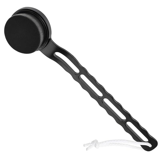 docolor Self Tanner Back Applicator, Plastic Long Handle Back Tanning Applicator Large Body Makeup Brush Vegan & Cruelty Free Self Tanner Brush For Self Tanner, Sunscreen, Bronzer, Foundation-BrightBean Baby