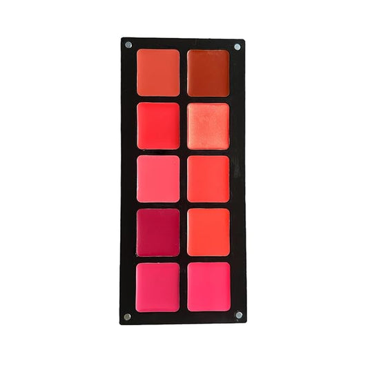 Cheeks & Lip Palette | Lipstick and Blush | Cream Formula | Reusable Magnetic Case | For All Skin Types-BrightBean Baby