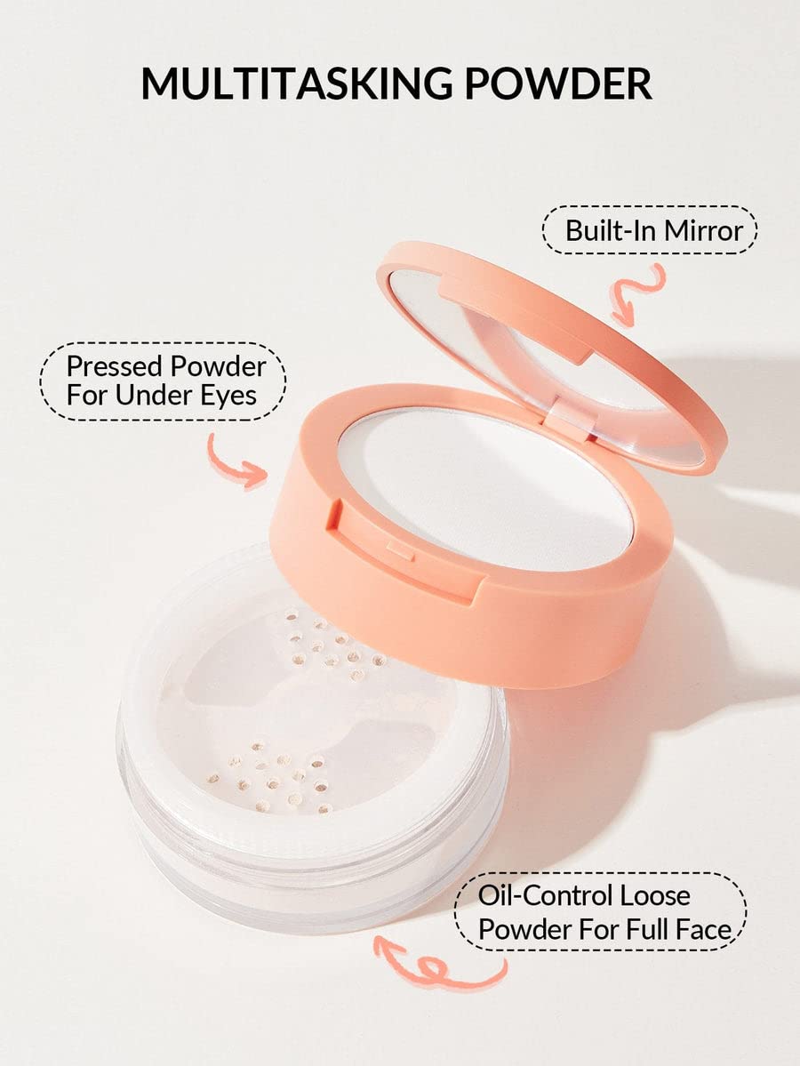 SHEGLAM Insta-Ready Face Powder Loose Under Eye Setting Powder - Translucent-BrightBean Baby