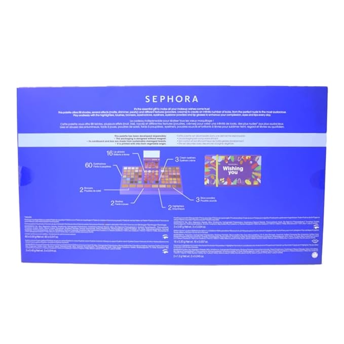 SEPHORA COLLECTION Wishing You Blockbuster Multi-Use Makeup Palette-BrightBean Baby