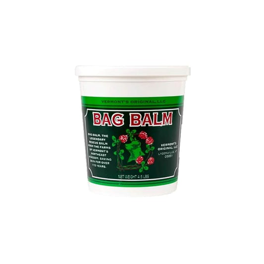 Bag Balm Vermont's Original Hand & Skin Moisturizer, Cracked Heels Treatment, Dry Hands & Dogs Ointment - 72oz Pail-BrightBean Baby