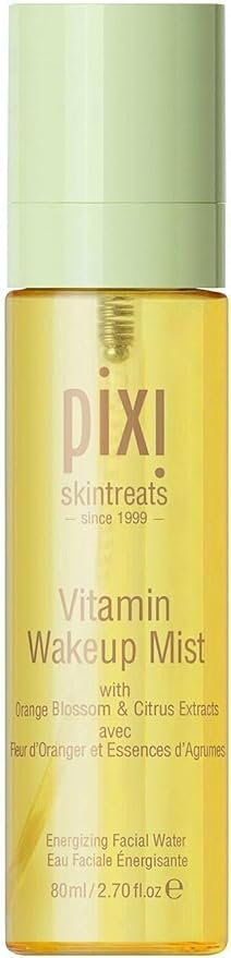 Pixi Vitamin-C Wakeup Mist | Helps Cool, Refresh, and Wake Up Skin | Adds Hydration | Boosting Treatment Toner | 2.7 fl oz / 80ml-BrightBean Baby