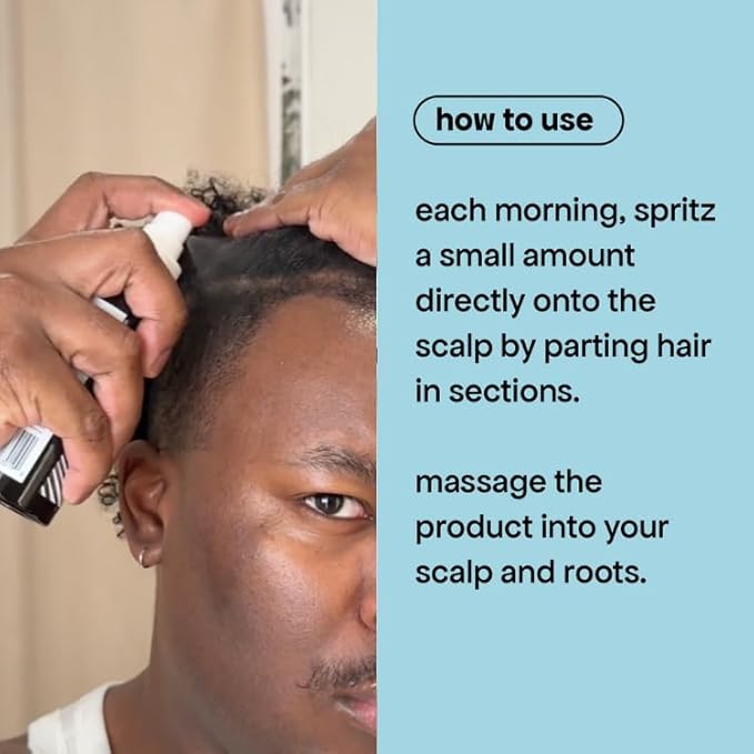 BONDIBOOST Intensive Thickening Spray [4.23 fl oz], Daily Leave In Hair Treatment to Reduce Hair Loss, Lightweight Mist for Thinning Hair + Density for Men & Women, Rosemary & Tea Tree Formula-BrightBean Baby
