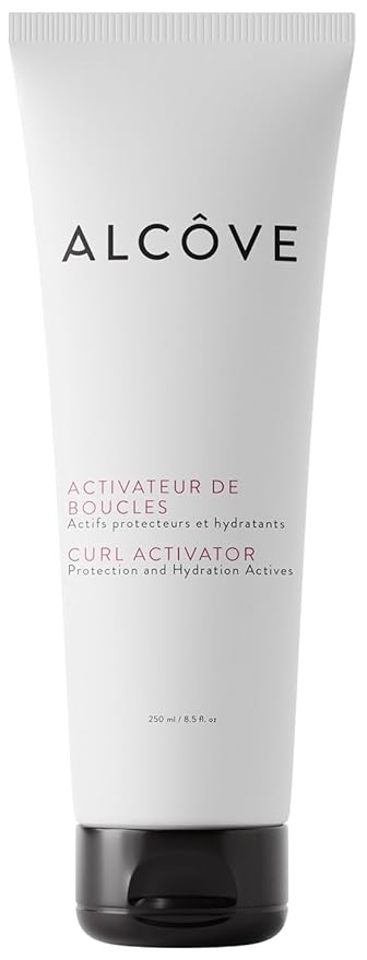Alcôve - Curl Activator for Curly Hair - Argan Oil, Pomegranate Seed & Mango Extract - Defining Cream for Wavy Hair - Anti Frizz - Moisturizing - Effective in High Humidity - 250ml-BrightBean Baby