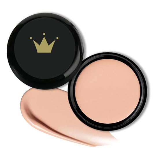 Kaely Color Correcting Concealer,Cream Pot Concealer Full Coverage,under Eye Concealer Palette for Conceals Dark Circles,Waterproof Foundation Face Makeup,04 Neutral-BrightBean Baby