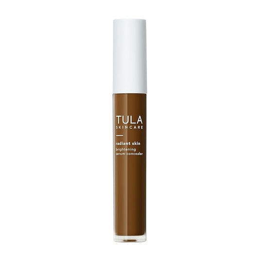TULA Skin Care Radiant Skin Brightening Serum Concealer - Conceals Dark Circles & Discoloration, Longwearing & Crease-Resistant, Brightens the Appearance of Skin Over Time, Shade 180, 0.18 fl oz.-BrightBean Baby