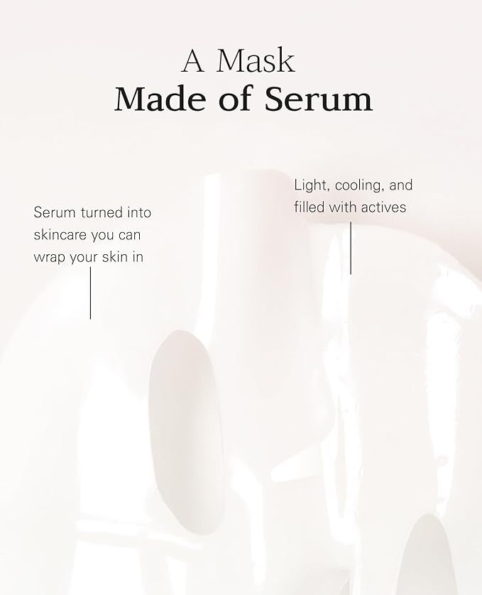 Nuborn Cell Hydrogel Collagen Mask | Advanced Stem Cell Face Mask for Dry Skin | 2% Niacinamide, Peptides, Collagen, and Hyaluronic Acid | Made in Korea, (4 masks) Pack of 1-BrightBean Baby