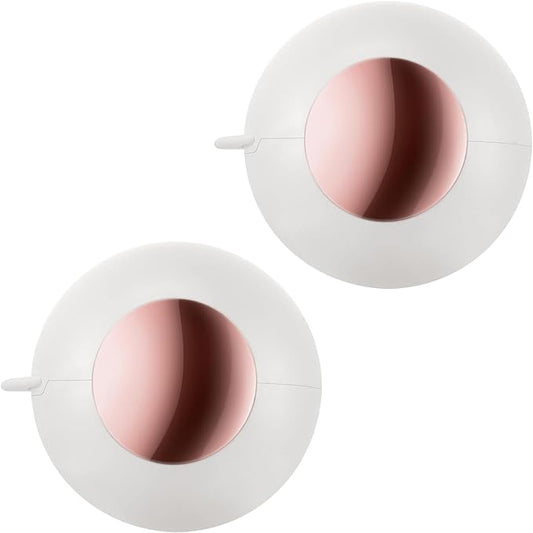 Washable Reusable Gel Lint Roller for Pet Hair, Tecogue Portable Dog Cat Pet Hair Remover for Clothes, Laundries, Sticky Cleaner, Dust Fuzz Fur for Travel Household (White-2pcs)-BrightBean Baby